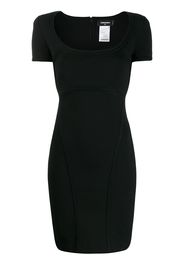 Dsquared2 Kleid mit schmalem Schnitt - Schwarz