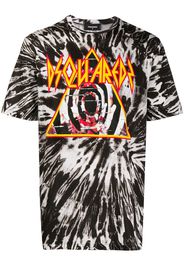 Dsquared2 T-Shirt mit Batik-Print - Braun