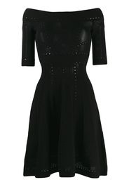 Dsquared2 Schulterfreies Kleid - Schwarz