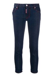Dsquared2 Gekürzte Skinny-Jeans - Blau
