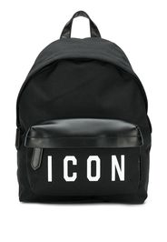 Dsquared2 'Icon' Rucksack - Schwarz