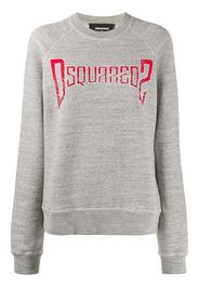 Dsquared2 Pullover mit Logo-Print - Grau