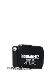 Dsquared2 Exklusiv für Vitkac Portemonnaie - Schwarz