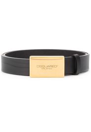 Dsquared2 Gürtel mit Logo-Prägung - Schwarz