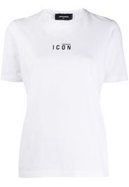 Dsquared2 T-Shirt mit Logo-Print - Weiß