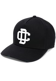 Dsquared2 Baseballkappe mit Logo-Stickerei - Schwarz