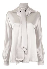 Dsquared2 Hemd mit Schleifenkragen - Grau