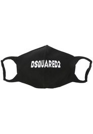 Dsquared2 Mundschutz mit Logo - Schwarz