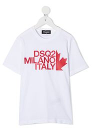 Dsquared2 Kids T-Shirt mit Logo-Print - Weiß
