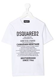 Dsquared2 Kids T-Shirt mit Logo-Print - Weiß