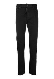 Dsquared2 Jeans mit Logo-Patch - Schwarz