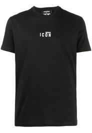 Dsquared2 T-Shirt mit Logo-Print - Schwarz