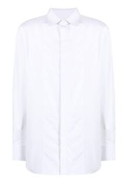 Dsquared2 Hemd mit Blende - Weiß