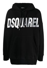 Dsquared2 Hoodie mit Logo-Print - Schwarz