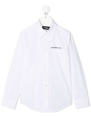 Dsquared2 Kids Hemd mit Logo-Print - Weiß