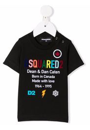 Dsquared2 Kids T-Shirt mit Logo-Print - Schwarz
