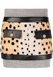 Dsquared2 Minirock mit Einsätzen - Gelb