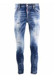 Dsquared2 Eviction Notice Straight-Leg-Jeans - Blau