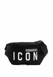 Dsquared2 logo-print belt bag - Schwarz