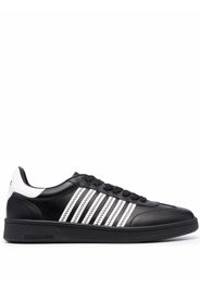 Dsquared2 Sneakers mit Streifendetail - Schwarz