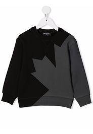 Dsquared2 Kids Sweatshirt mit Print - Schwarz