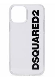 Dsquared2 logo-print iPhone 12 pro case - Weiß
