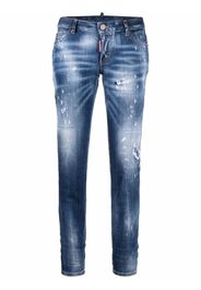 Dsquared2 distressed slim-fit jeans - Blau