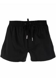 Dsquared2 logo-print swimming trunks - Schwarz