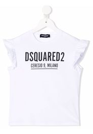 Dsquared2 Kids logo-print cotton T-shirt - Weiß