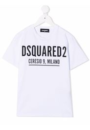 Dsquared2 Kids logo-print cotton T-shirt - Weiß
