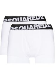 Dsquared2 D2 NOS TWIM PACK TRUNK UNDERWEAR WHT - Weiß