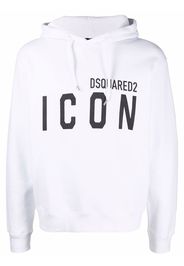 Dsquared2 Hoodie mit Logo-Print - Weiß