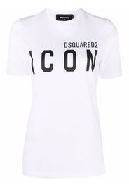 Dsquared2 T-Shirt mit Icon-Print - Weiß