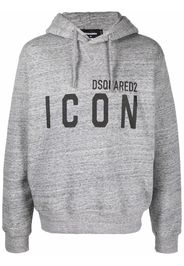 Dsquared2 Hoodie mit Logo-Print - Grau