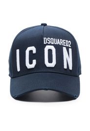 Dsquared2 embroidered-logo baseball cap - Blau