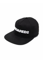 Dsquared2 Kids logo-embroidered cap - Schwarz