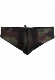 Dsquared2 logo swim trunks - Grün