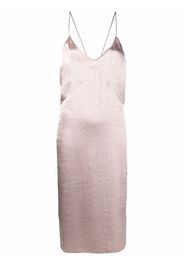 Dsquared2 satin-finish cami dress - Nude
