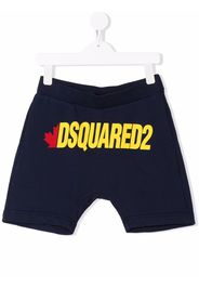 Dsquared2 Kids Gerade Jeans in Distressed-Optik - Blau