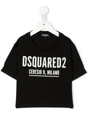 Dsquared2 Kids logo-print cotton T-shirt - Schwarz
