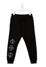 Dsquared2 Kids logo-print cotton track pants - Schwarz
