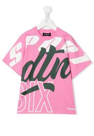 Dsquared2 Kids T-Shirt mit Schriftzug - Rosa