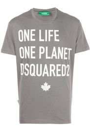 Dsquared2 logo-print cotton T-shirt - Grau