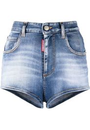 Dsquared2 Jeans-Shorts mit Stone-Wash-Effekt - Blau