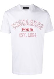 Dsquared2 T-Shirt mit Logo-Print - Weiß
