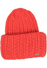 Dsquared2 Grob gestrickte Mütze - Rot