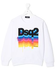 Dsquared2 Kids DSQ2 logo-print sweatshirt - DQ100
