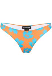 Dsquared2 logo print briefs - Orange