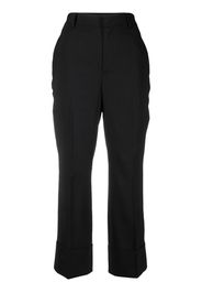 Dsquared2 Ausgestellte Cropped-Hose - Schwarz