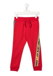 Dsquared2 Kids logo-tape sweatpants - Rot